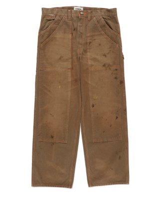 BOW WOW / BROWN DUCK DOUBLE KNEE PANTS AGED