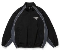 画像1: HIDE AND SEEK ＜ハイドアンドシーク＞ / Track Pant(26ss)（トラックパンツ） / ブラック x チャコールグレー