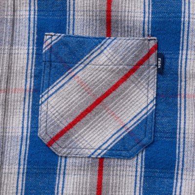 RATS / COTTON FLANNEL CHECK SHIRT