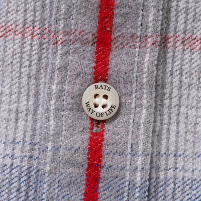 RATS / COTTON FLANNEL CHECK SHIRT