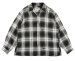 BOW WOW / REMADE RAYON PLAID SHIRT AGED