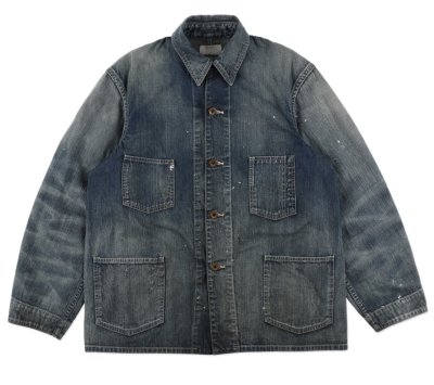 BOW WOW / HERITAGE DENIM CHORE COAT AGED