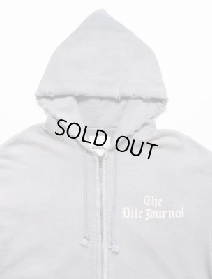 BOW WOW / THE DITC JOURNAL ZIP HOODIE AGED