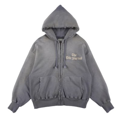 BOW WOW / THE DITC JOURNAL ZIP HOODIE AGED