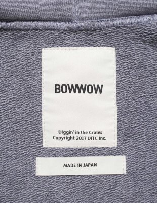 BOW WOW / THE DITC JOURNAL ZIP HOODIE AGED