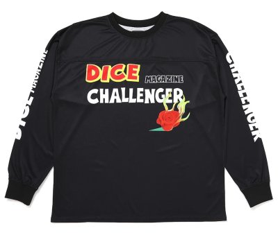 CHALLENGER / DICE MAGAZINE X CHALLENGER / L/S DRY DICE TEE
