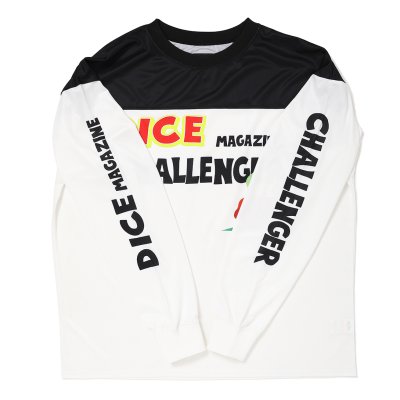 CHALLENGER / DICE MAGAZINE X CHALLENGER / L/S DRY DICE TEE
