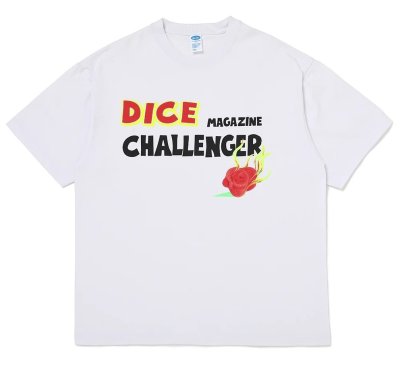 CHALLENGER / DICE MAGAZINE X CHALLENGER / S/S DICE TEE
