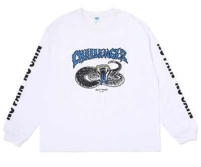 CHALLENGER / L/S PIGMENT SNAKE TEE