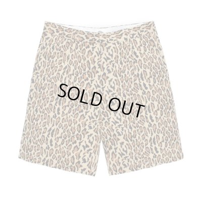 WACKO MARIA / DICKIES / LEOPARD PLEATED SHORT TROUSERS