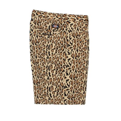 WACKO MARIA / DICKIES / LEOPARD PLEATED SHORT TROUSERS