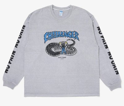 CHALLENGER / L/S PIGMENT SNAKE TEE