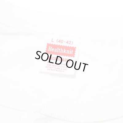 WACKO MARIA / HEALTHKNIT / HENLEY NECK T-SHIRT