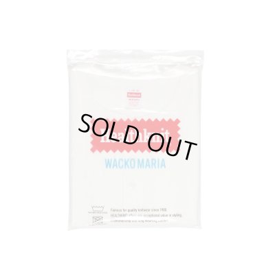 WACKO MARIA / HEALTHKNIT / HENLEY NECK T-SHIRT