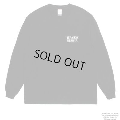 WACKO MARIA / TERRIFIER / WASHED HEAVY WEIGHT LONG SLEEVE T-SHIRT