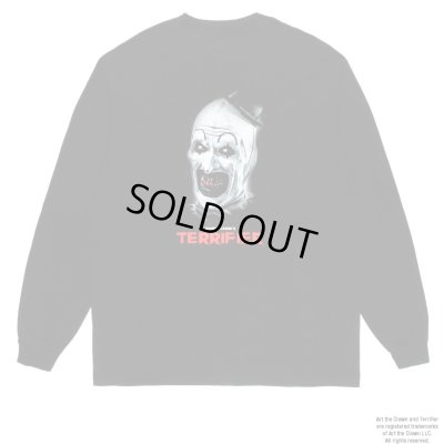 WACKO MARIA / TERRIFIER / WASHED HEAVY WEIGHT LONG SLEEVE T-SHIRT