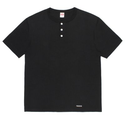 WACKO MARIA / HEALTHKNIT / HENLEY NECK T-SHIRT