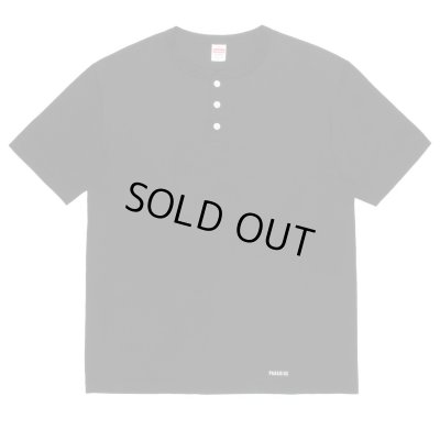 WACKO MARIA / HEALTHKNIT / HENLEY NECK T-SHIRT