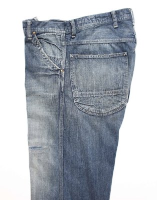 BOW WOW / HERITAGE DENIM PAINTER PANTS AGED