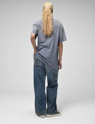 BOW WOW / HERITAGE DENIM PAINTER PANTS AGED