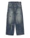 BOW WOW / HERITAGE DENIM PAINTER PANTS AGED