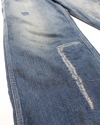 BOW WOW / HERITAGE DENIM PAINTER PANTS AGED