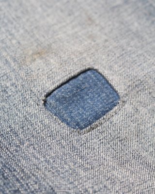 BOW WOW / HERITAGE DENIM PAINTER PANTS AGED