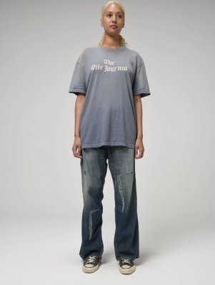 BOW WOW / HERITAGE DENIM PAINTER PANTS AGED