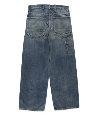 BOW WOW / HERITAGE DENIM PAINTER PANTS AGED