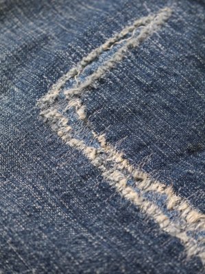 BOW WOW / HERITAGE DENIM PAINTER PANTS AGED