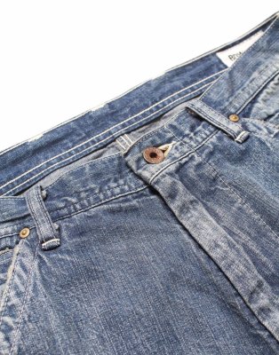 BOW WOW / HERITAGE DENIM PAINTER PANTS AGED