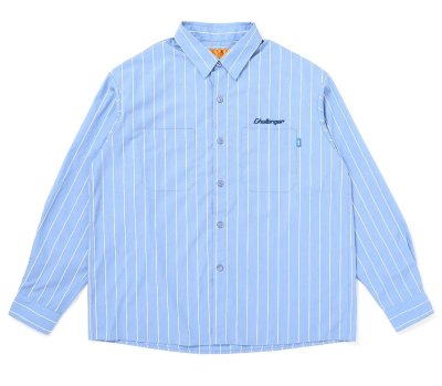 CHALLENGER / L/S STRIPE MECHANIC SHIRT