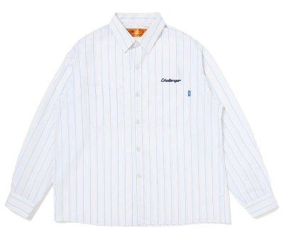 CHALLENGER / L/S STRIPE MECHANIC SHIRT