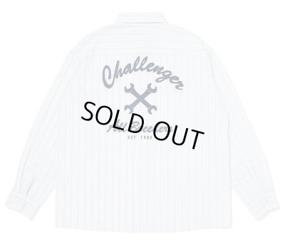 CHALLENGER / L/S STRIPE MECHANIC SHIRT