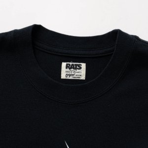 RATS ビッグシルエットTシャツ XXL ブラック THE RATS TEE Tシャツ-ラッツ 通販 RATS 店舗-SOWLD
