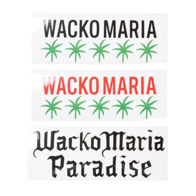 WACKO MARIA / STICKER PACK(SET OF 3)