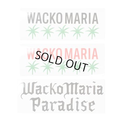 WACKO MARIA / STICKER PACK(SET OF 3)