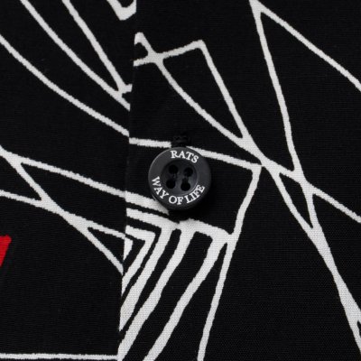 RATS / GEOMETRIC L/S SHIRT