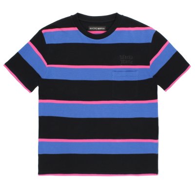 WACKO MARIA / STRIPED POCKET T-SHIRT