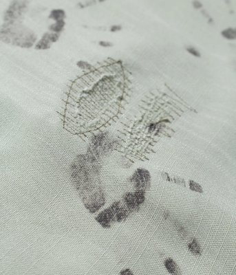 BOW WOW / HANDPRINT SS SHIRT AGED