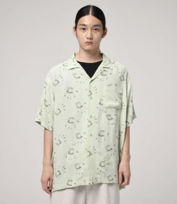 BOW WOW / HANDPRINT SS SHIRT AGED