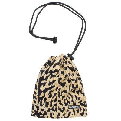 WACKO MARIA / LEOPARD DRAWSTRING BAG