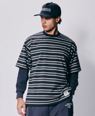 HIDE AND SEEK / Border S/S Tee(26ss)