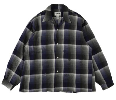 BOW WOW / CHECK RAYON SHIRT