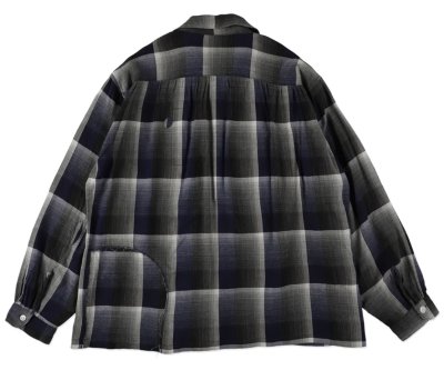 BOW WOW / CHECK RAYON SHIRT