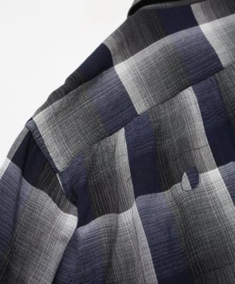 BOW WOW / CHECK RAYON SHIRT