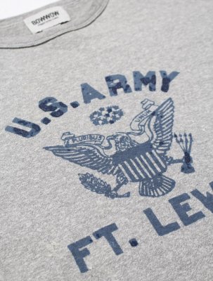 BOW WOW / WEATHERED 88/12 LS TEE - U.S.ARMY