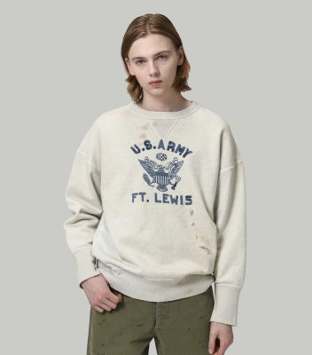 BOW WOW / REPAIRED DOUBLE V SWEATSHIRT - U.S.ARMY