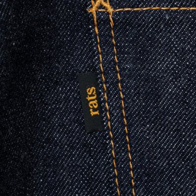 RATS / INDIGO DENIM PANTS ONE WASH