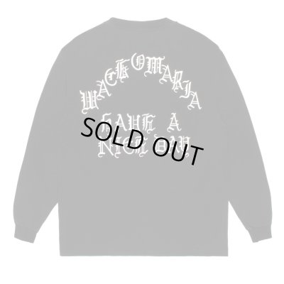 WACKO MARIA / WASHED HEAVY WEIGHT LONG SLEEVE T-SHIRT